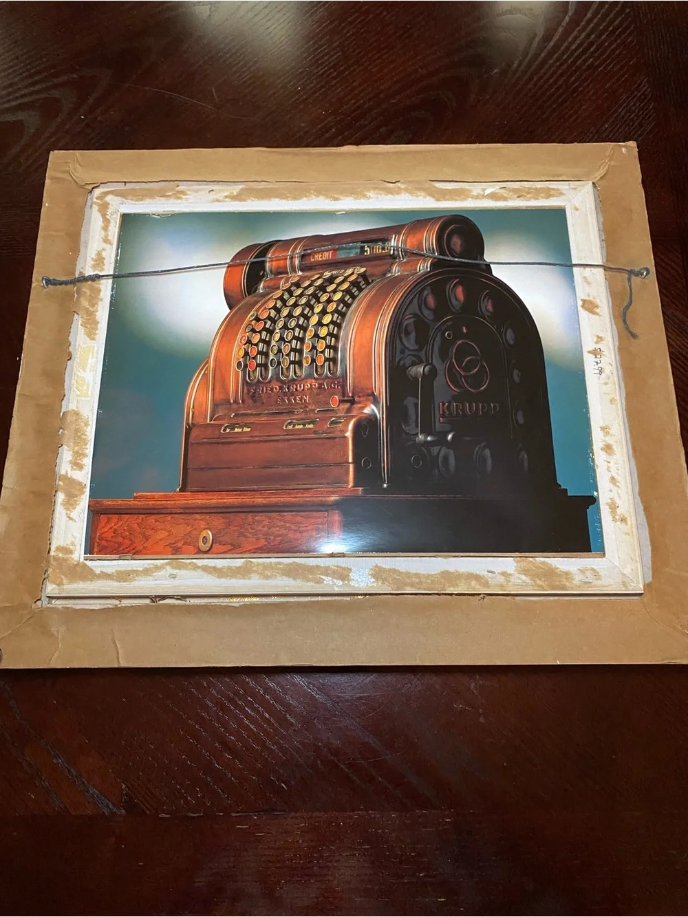 Gold Ornate Victorian style Picture Frame - comes with Matt and glass 11x14